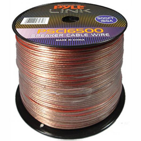 Pyle Link 500 ft. 16AWG Speaker Wire - 2 Conductor